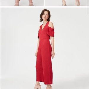 Club Monaco red jumpsuit